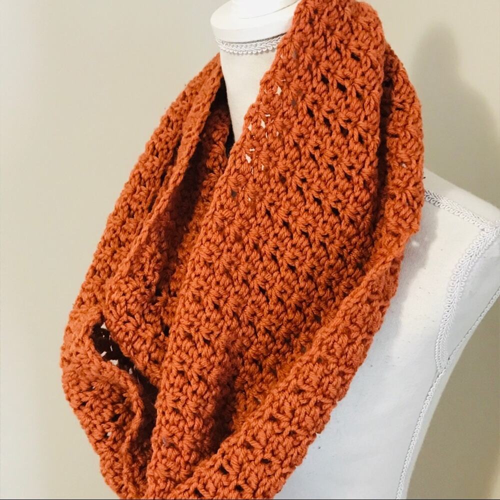 Knit Infinity Scarf - Picture 2 of 3
